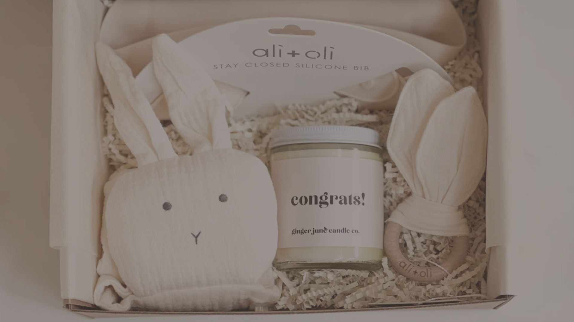 New born baby gift basket