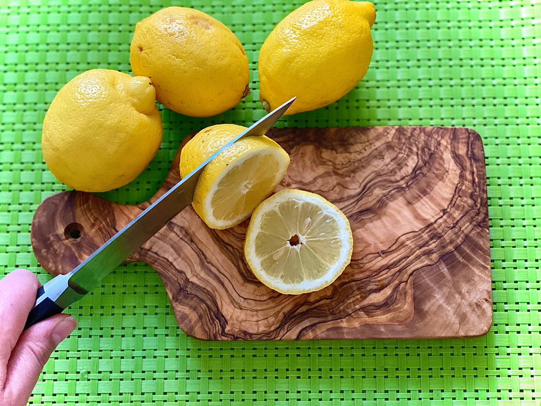 Olive Wood Small Paddle Board: 10.75"