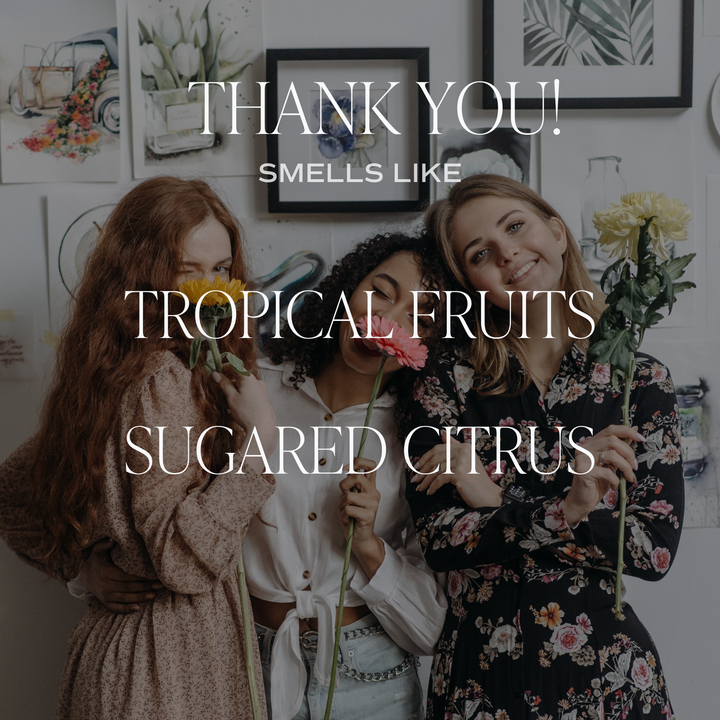 Thank You 11 oz Soy Candle - Home Decor &amp; Gifts