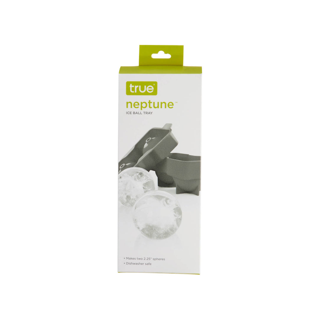 Package of true Neptune ice ball tray on a white background
