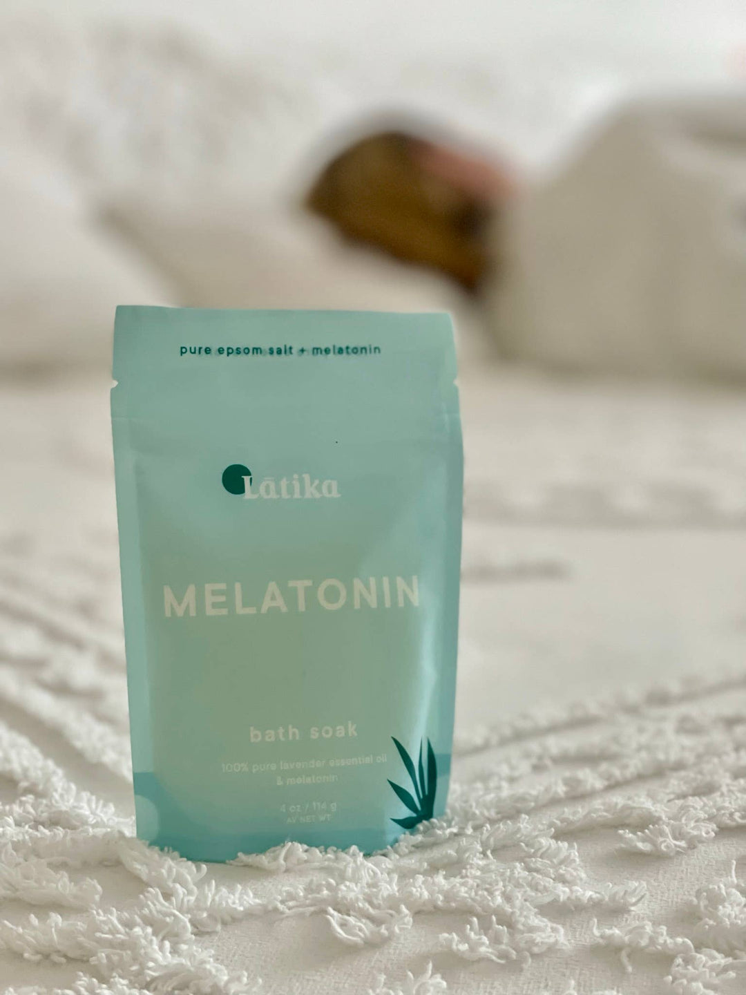 Melatonin Bath Soak for Sleep Assist
