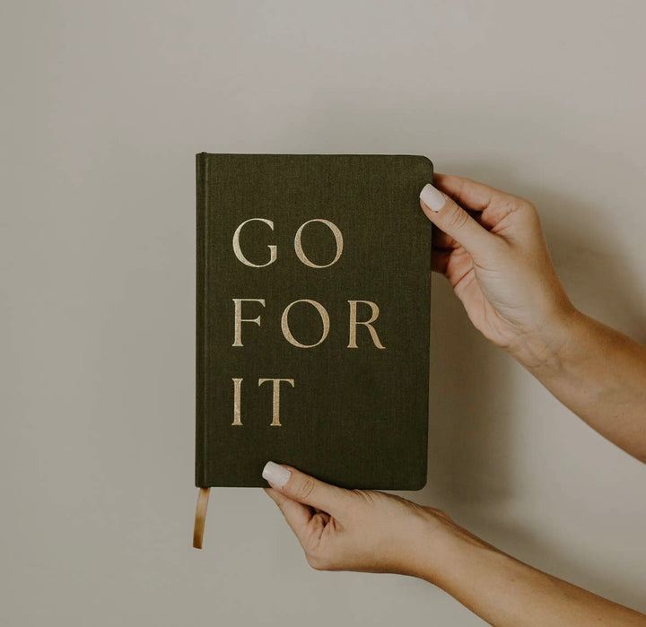 Go For It Fabric Journal - Home Décor &amp; Gifts