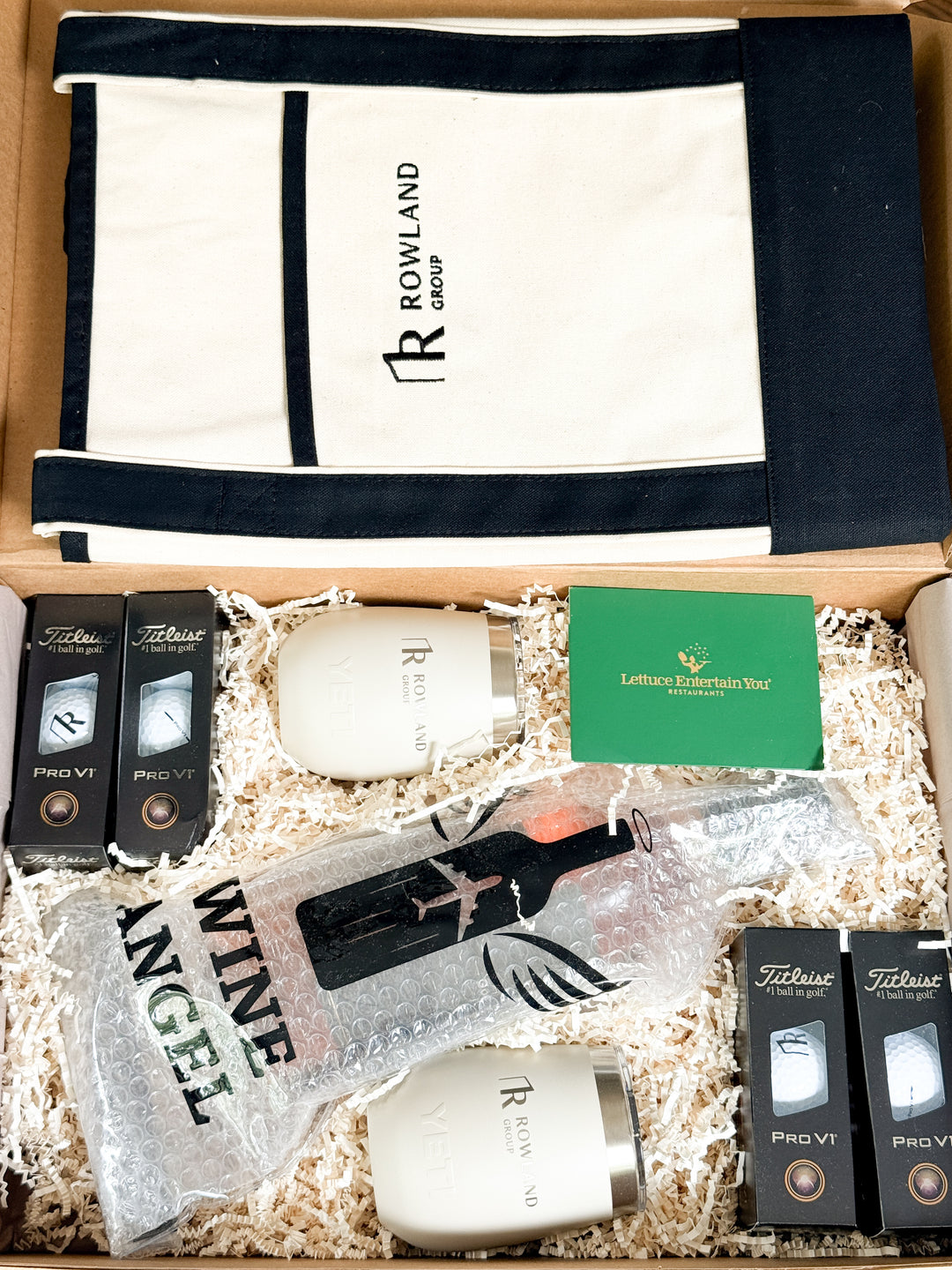 Rowland Group Custom Gift- Brad &amp; Whitney