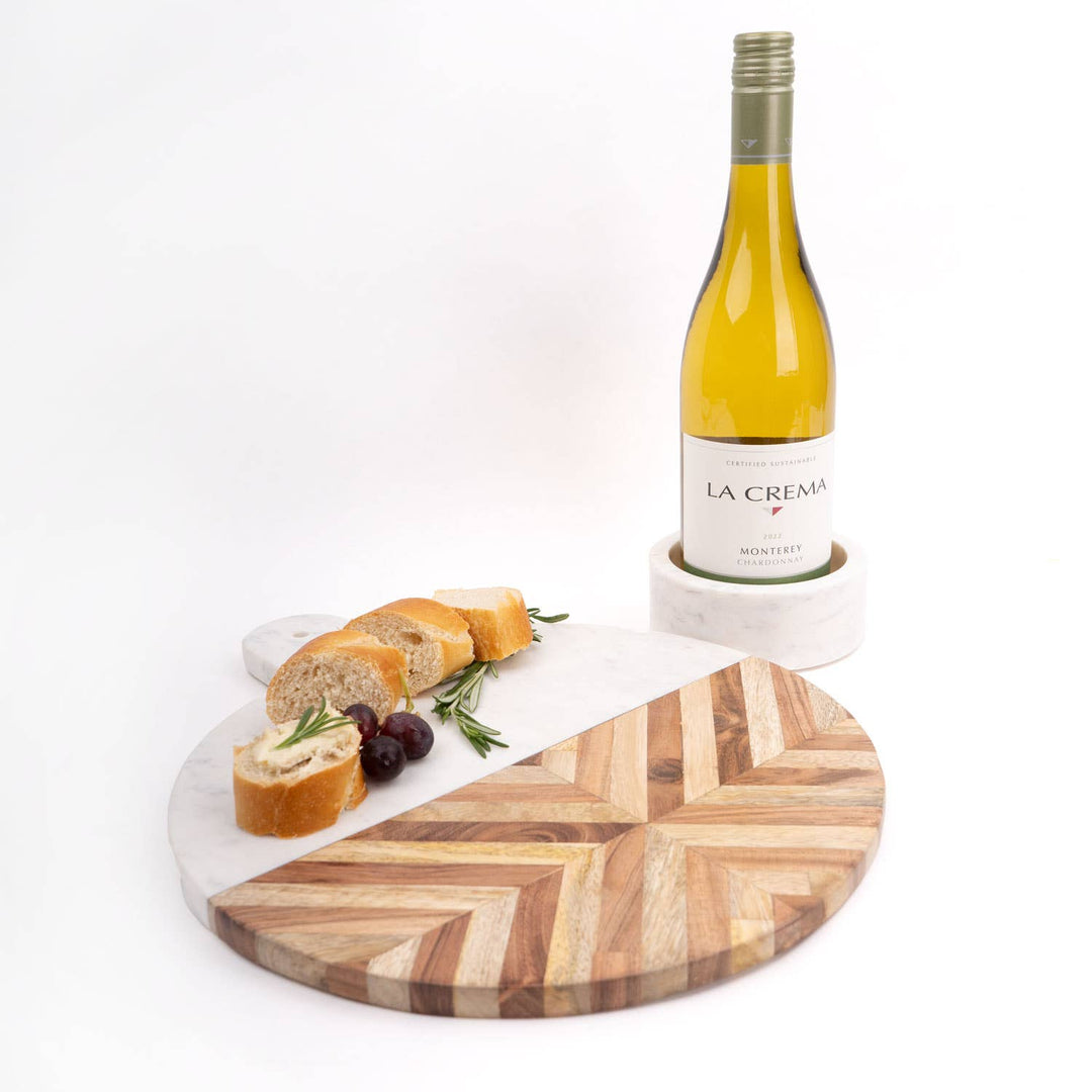 Marble Champagne &amp; Wine Coaster