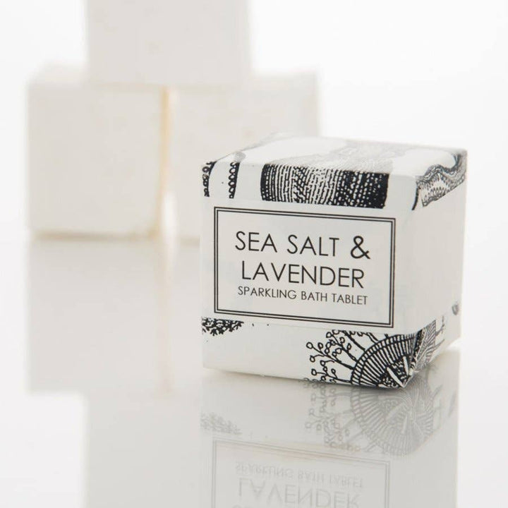 Sparkling Bath Tablets Drop: Sea Salt &amp; Lavender