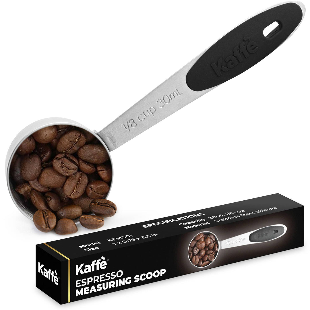 Kaffe Coffee Scoop (1/8 cup / 30ml) Stainless with Silicone