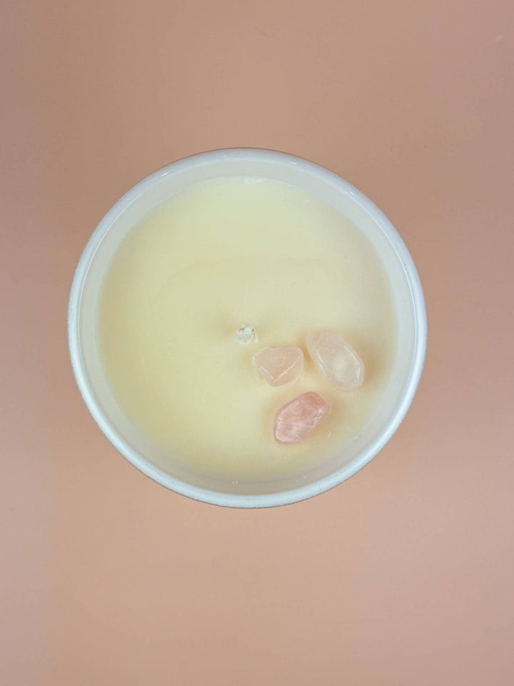 The Comeback - Breast Cancer Soy Candle: Vanilla Brûlée