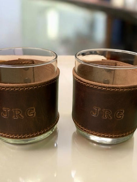 Personalized Rocks Glass Set of 2