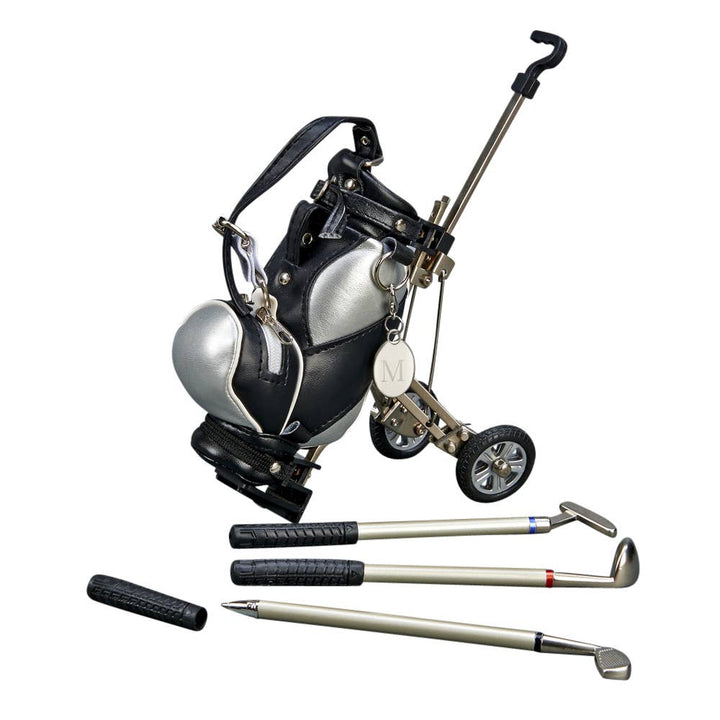 Golf Cart Style Pen Set &amp; Holder