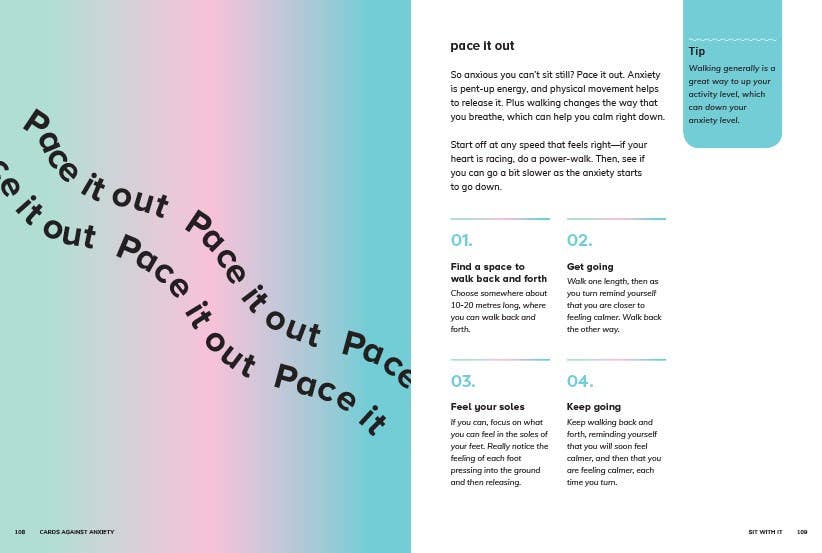 Cards Against Anxiety (Guidebook &amp; Card Set)