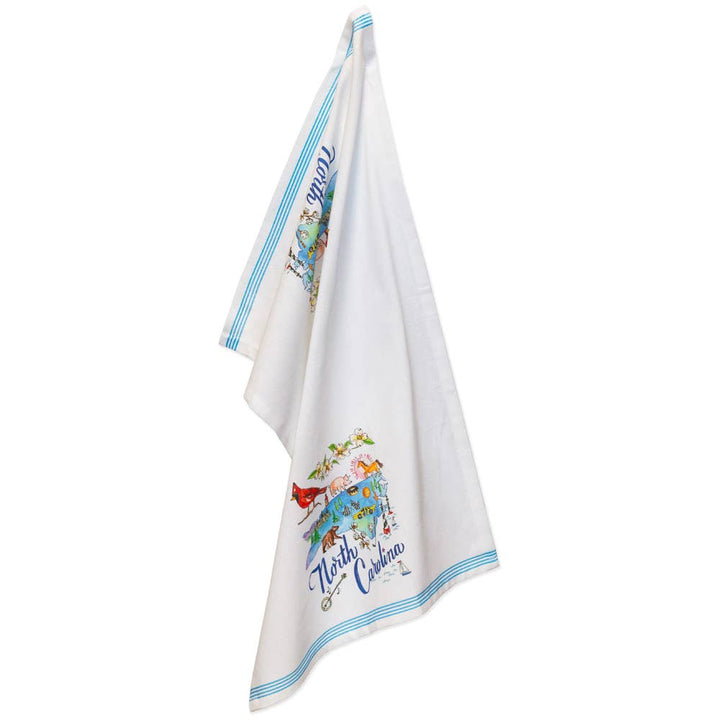 NC North Carolina State Collection  Cotton Tea Towels Set/2