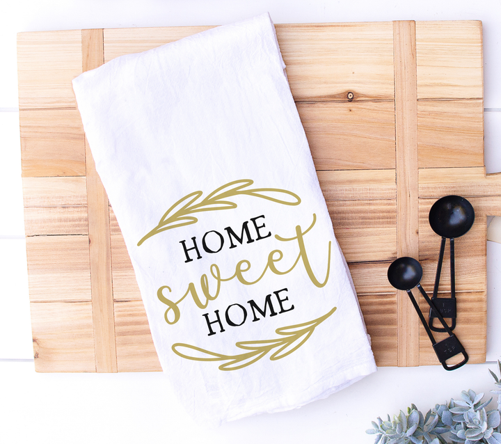 Home Sweet Home Housewarming Kitchen and Dish Towel