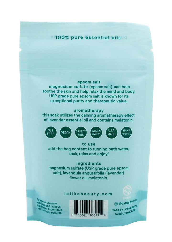 Melatonin Bath Soak for Sleep Assist