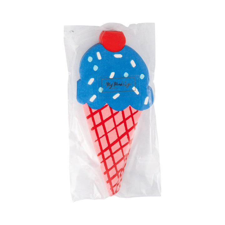 Ice Cream Shaped Dinner Napkin