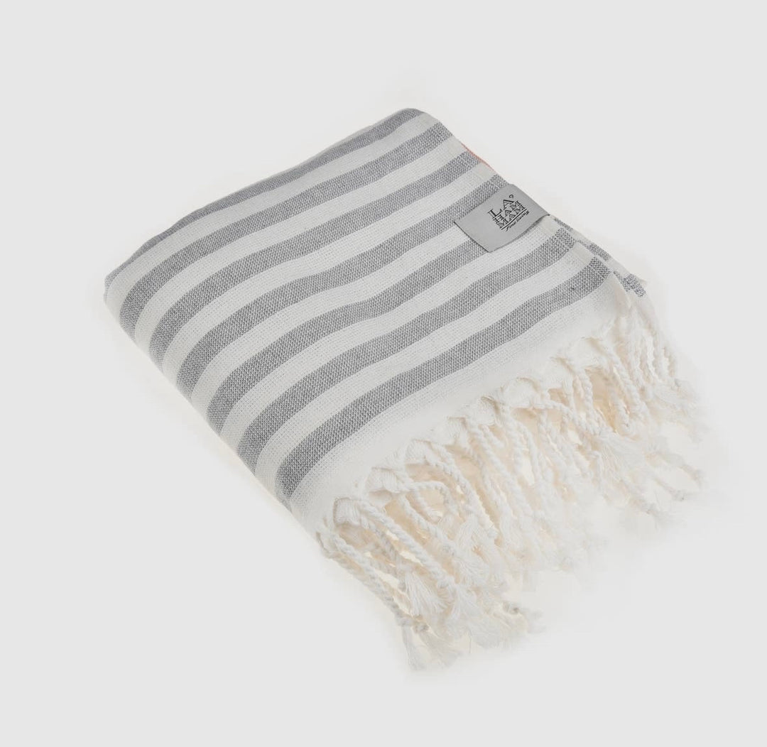 Peshtemal Cotton Towel _ Gray