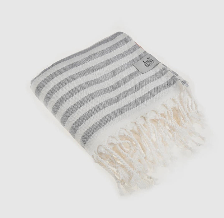 Peshtemal Cotton Towel _ Gray