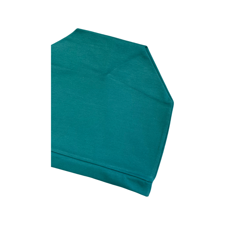 Colourful Soft Stretchy Chemo Teal Blue Beanie Hat for Women