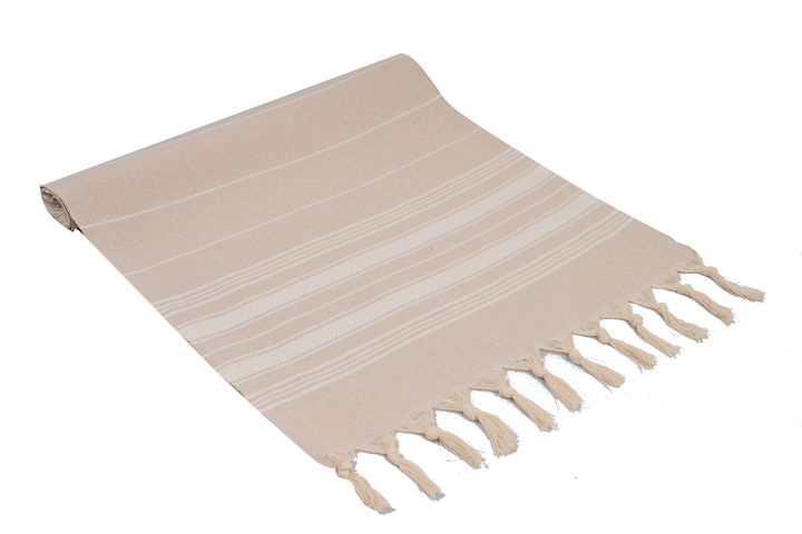 Turkish Hand Towel: Beige