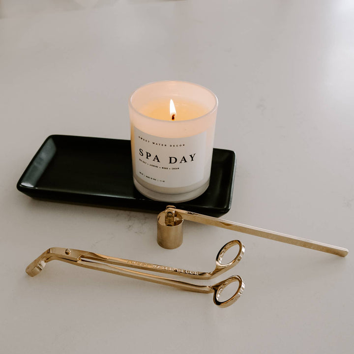 Black Stoneware Tray - Home Decor &amp; Gifts