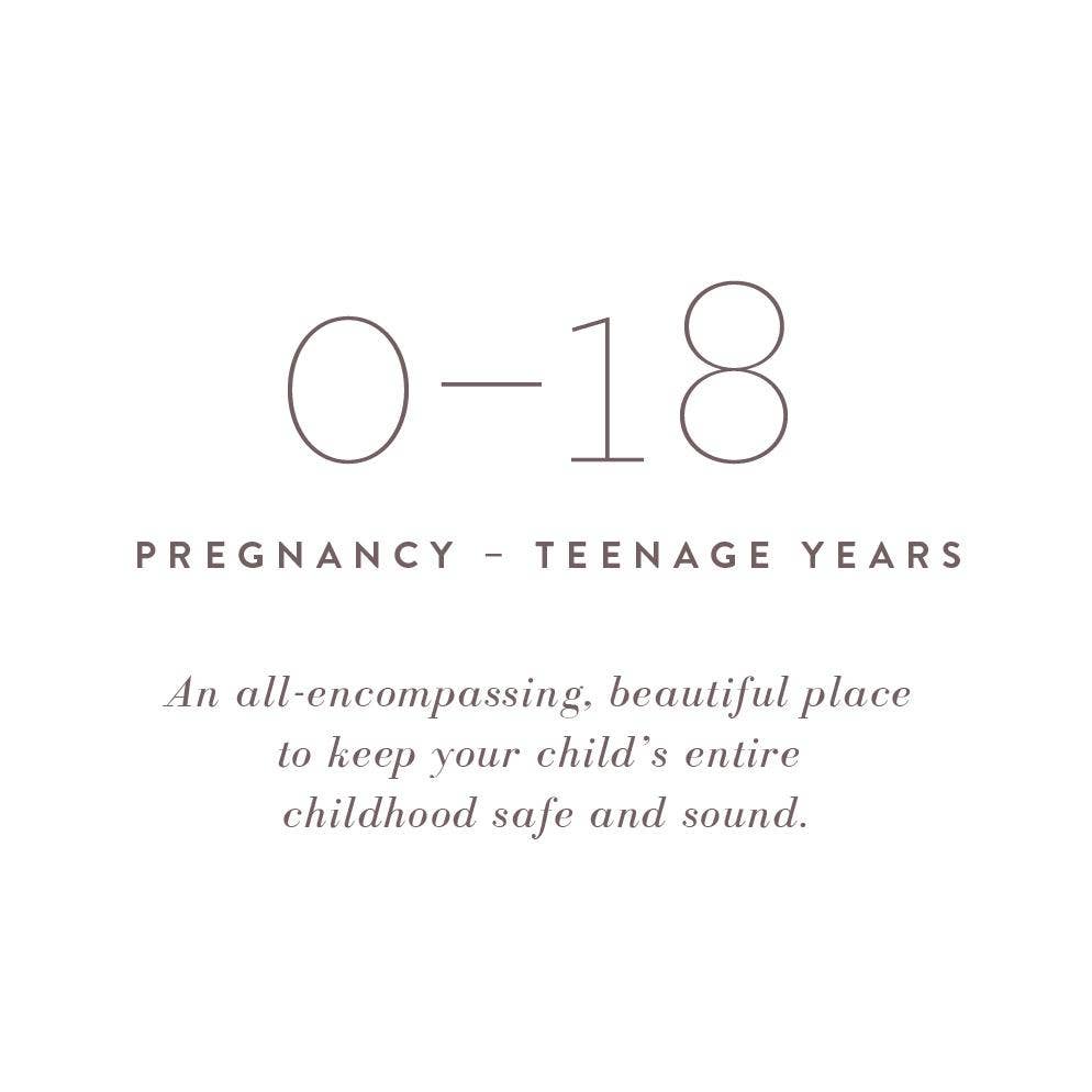 A Complete Childhood History: Pregnancy to 18 Years Journal : Sand Linen