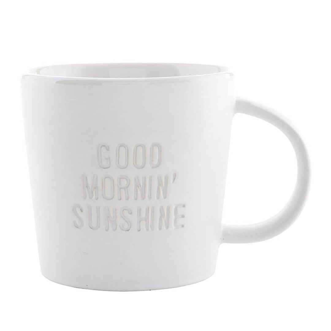 Face to Face Ceramic Coffee Mug - Good Morning Sunshine: Material
