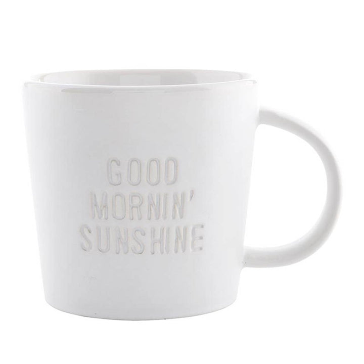Face to Face Ceramic Coffee Mug - Good Morning Sunshine: Material