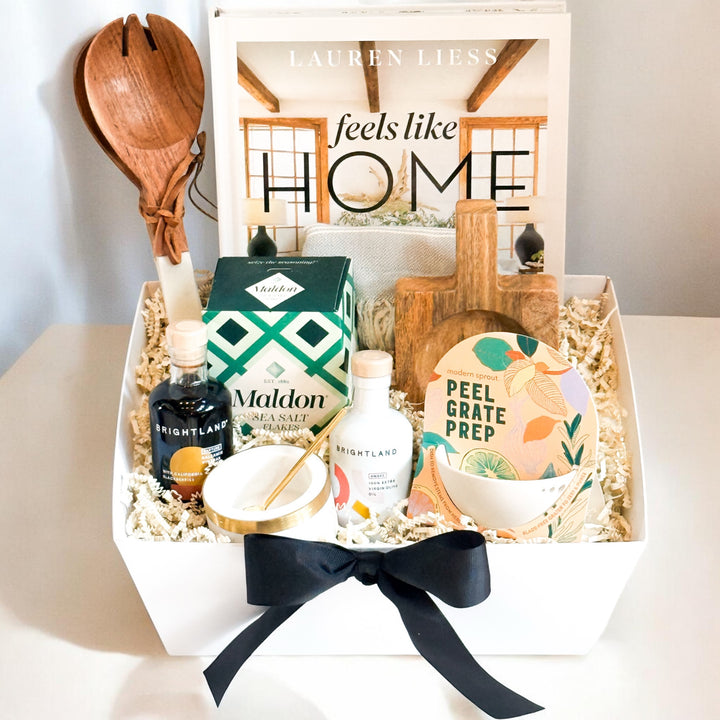 Luxury Housewarming Kitchen Gift Basket “Feels Like Home”