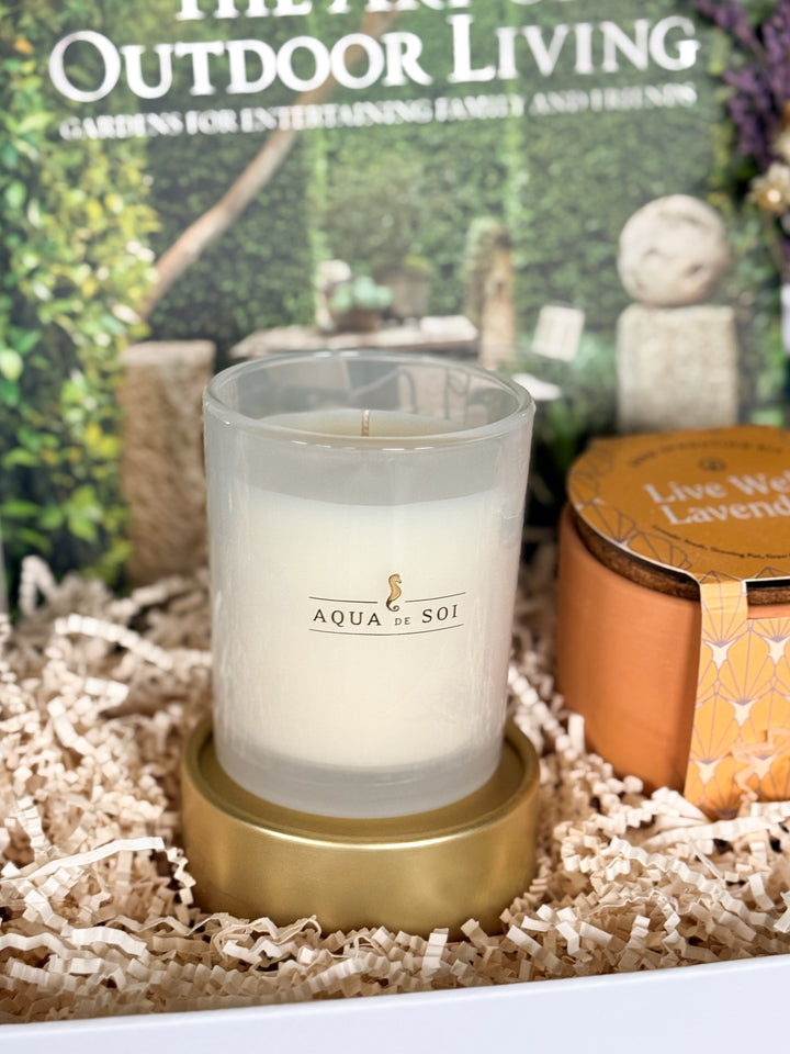Garden &amp; Gather Gift Basket- 
Mother’s Day Gardening Gift with Candle, Seed Kits &amp; Garden Tools