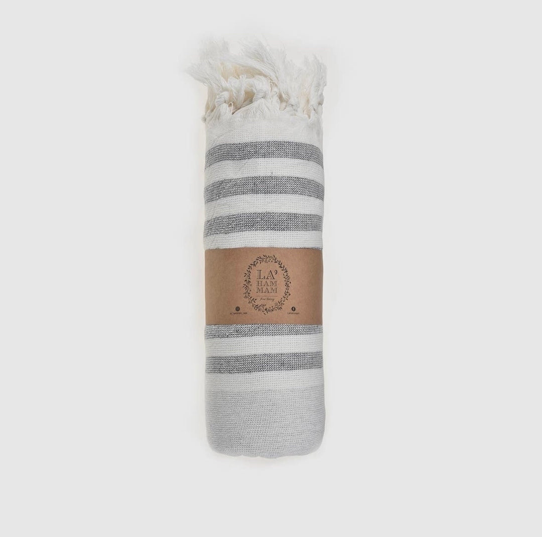Peshtemal Cotton Towel _ Gray