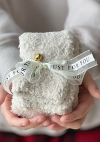 Cozy Fluffy Holiday Socks