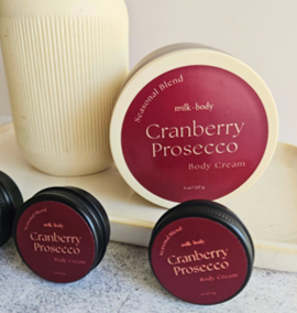 Cranberry Prosecco Mini Goat Milk + Tallow Body Cream