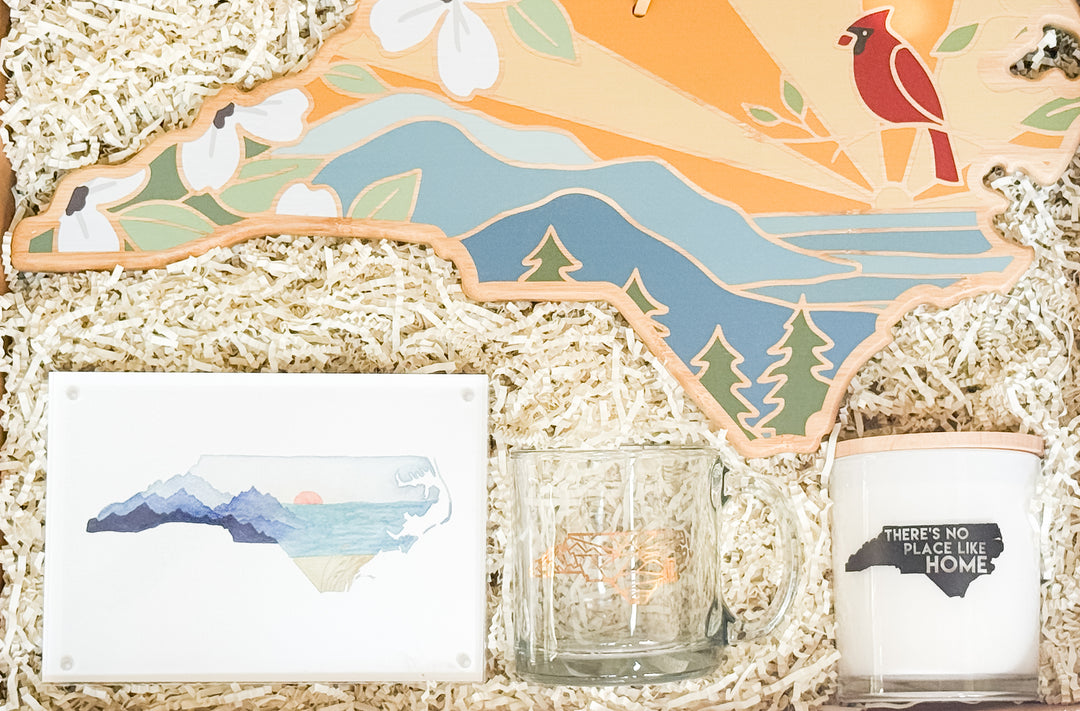 North Carolina Home State Gift Set