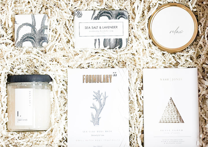 Soothe &amp; Glow Lavender Spa Bundle