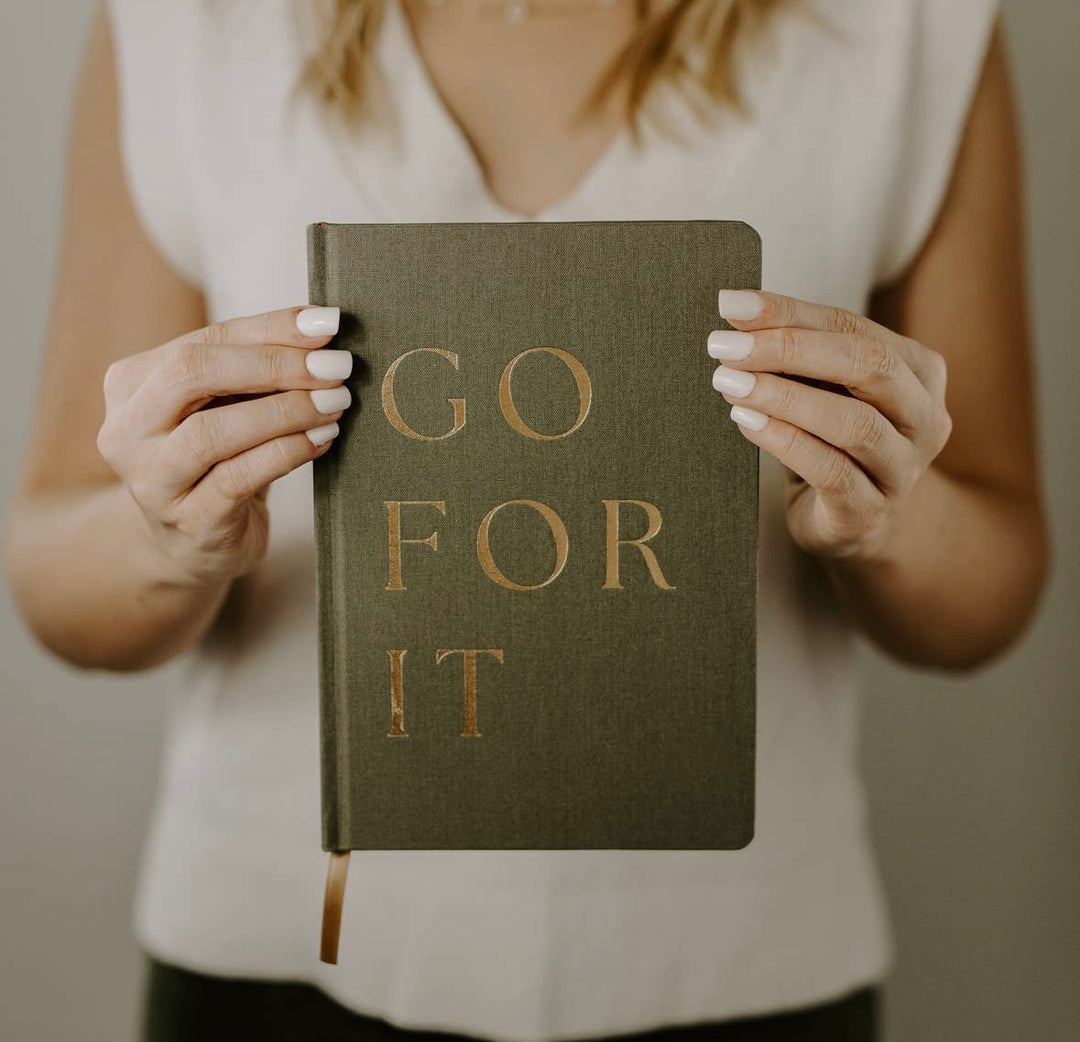 Go For It Fabric Journal - Home Décor &amp; Gifts