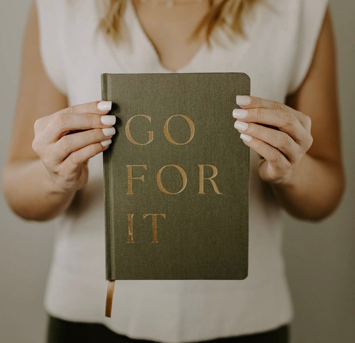 Go For It Fabric Journal - Home Décor &amp; Gifts
