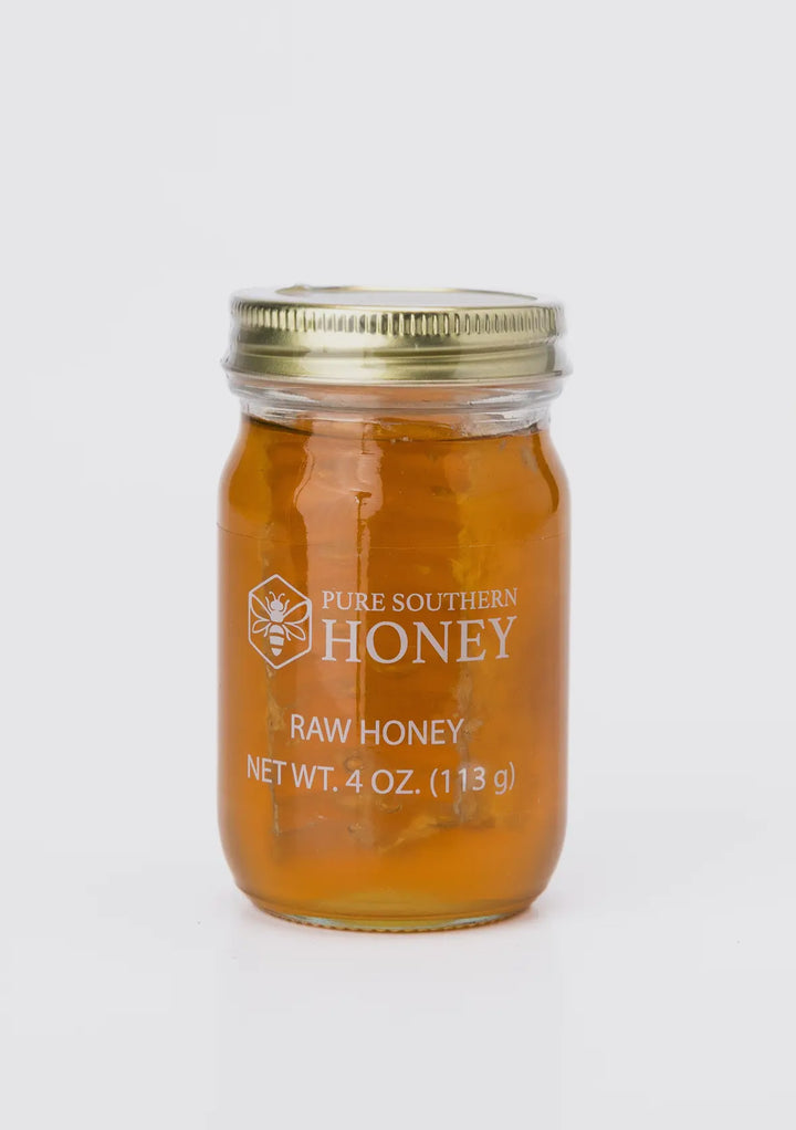 Raw honeycomb submerged in sweet, raw, and unfiltered honey. The modest size is perfect for a humble honey consumer interested in tasting unique honey flavors. It is unique in its natural flavor and does not crystallize quickly, giving itself a longer shelf life compared to average honey.



Details
• Made in United States
• Storage: Shelf-stable
• Weight: 15 lb (6.8 kg)
• Dimensions: 14 x 12 x 10 in (35.6 x 30.5 x 25.4 cm)
• SKU: 105-1