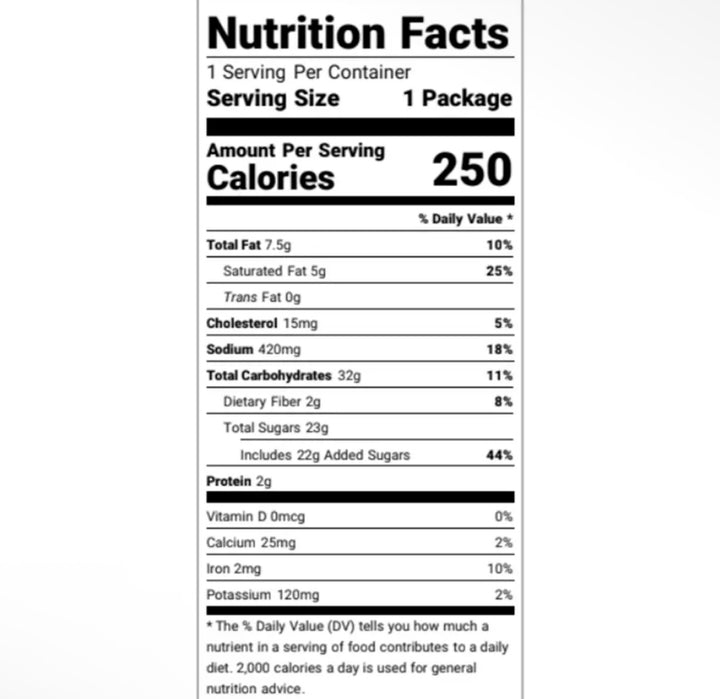 Salted Caramel Popcorn Snack Bag 2.6oz