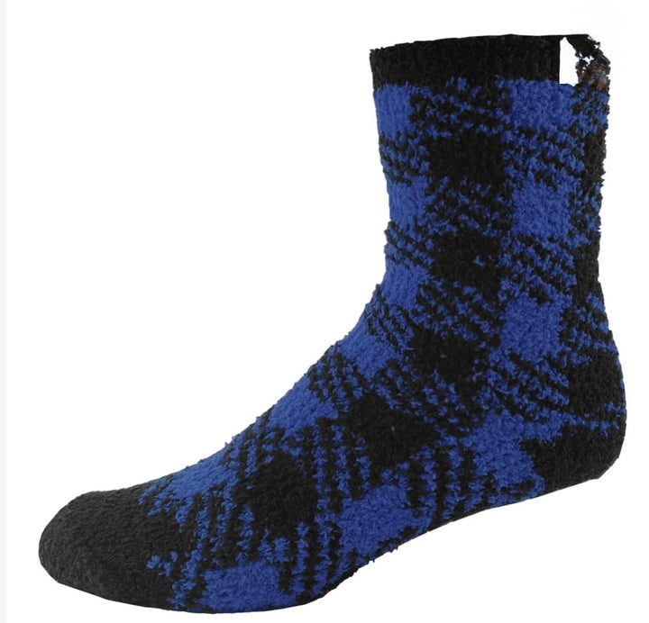 Fashion Fuzzy Feet Crew Socks