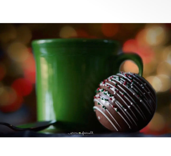 Holiday Mini Hot Chocolate Bombs (Box of 6), Hot Cocoa