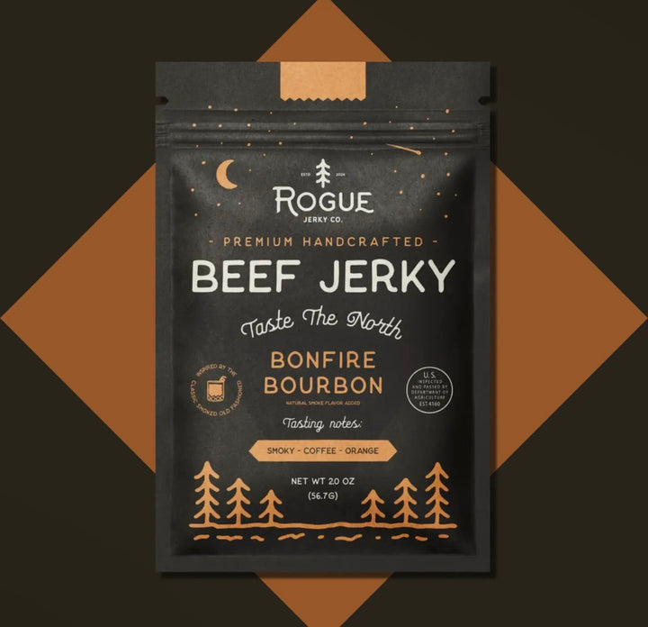 Bonfire Bourbon Beef Jerky