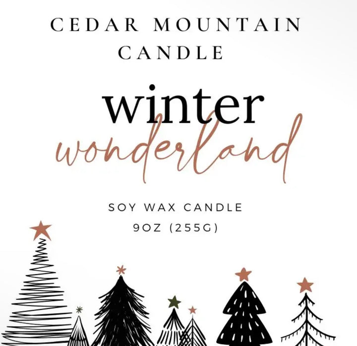 Winter Wonderland Holiday Candle