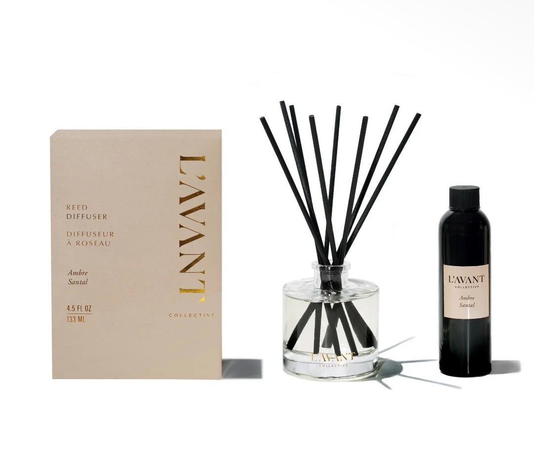 L’AVANT Reed Diffuser, Ambre Santal