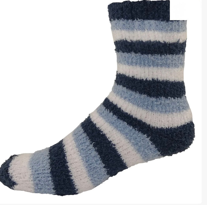 Fashion Fuzzy Feet Crew Socks