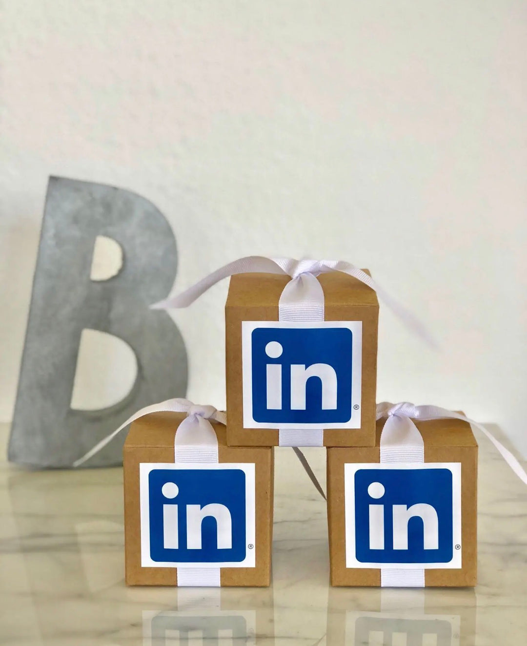 Custom Corporate Logo- B. Toffee, 4oz gift box