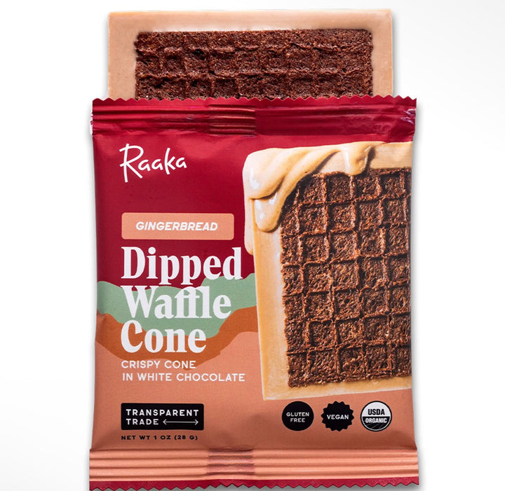 Gingerbread Dipped Waffle Cone Bar- Holiday Limited
