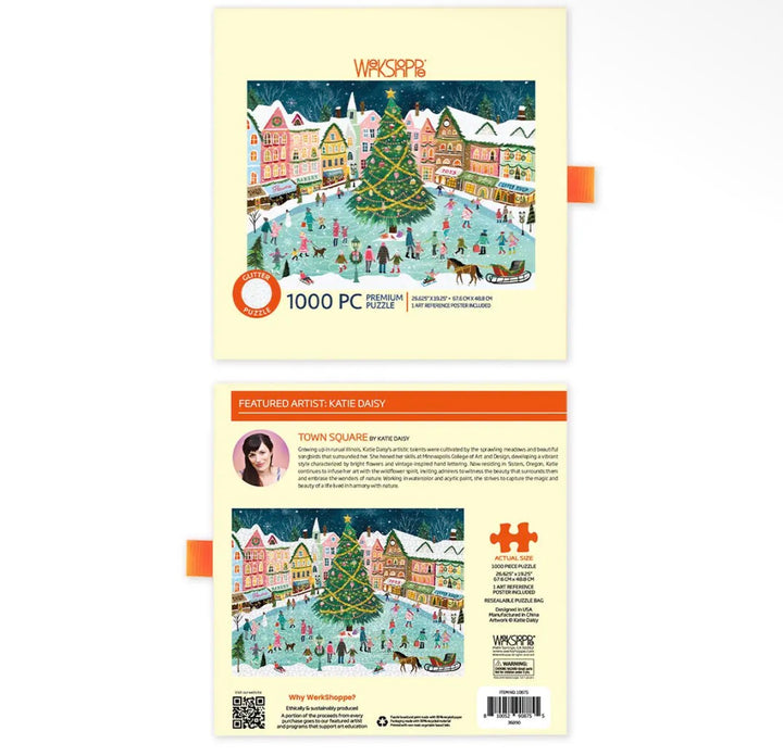 Town Square 1000 pc Christmas Puzzle