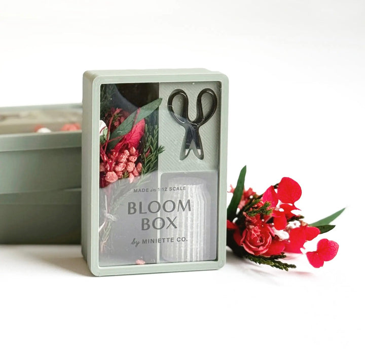 Miniature Winter Holiday Bouquet Gift Box