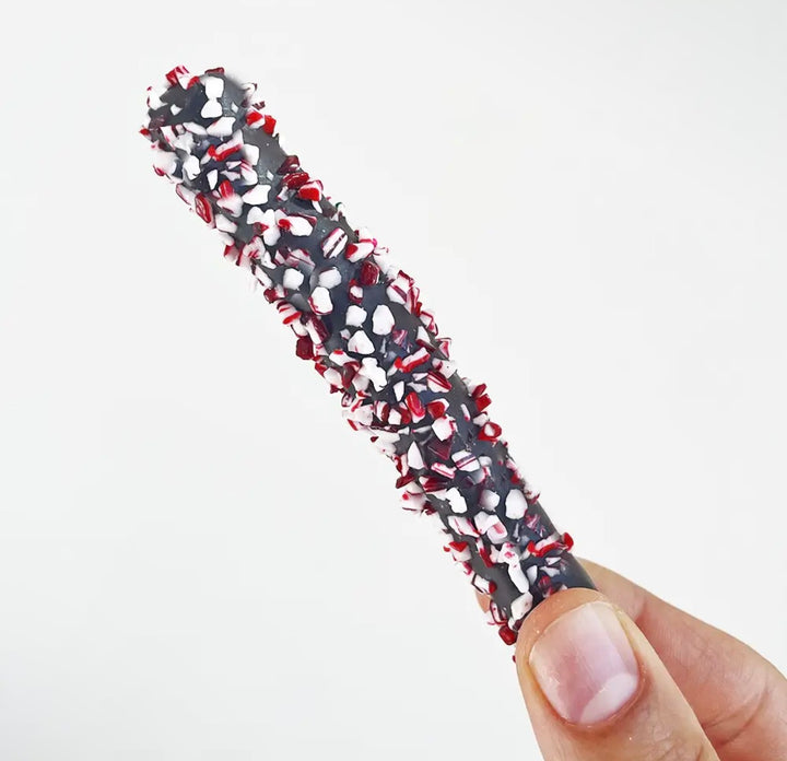 Peppermint Chocolate Covered Pretzels (3pc)