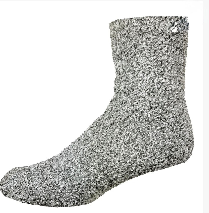 Fashion Fuzzy Feet Crew Socks