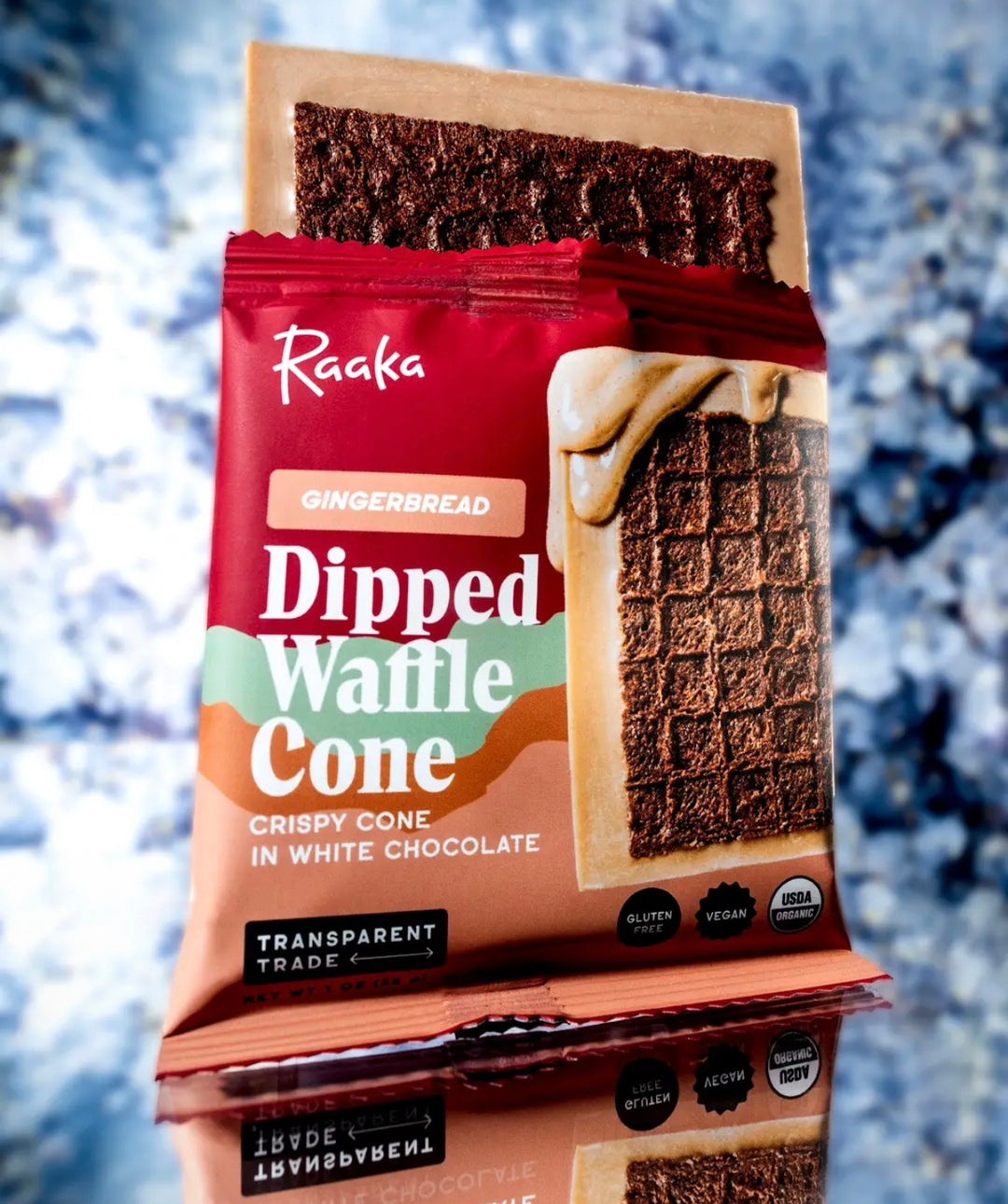 Gingerbread Dipped Waffle Cone Bar- Holiday Limited